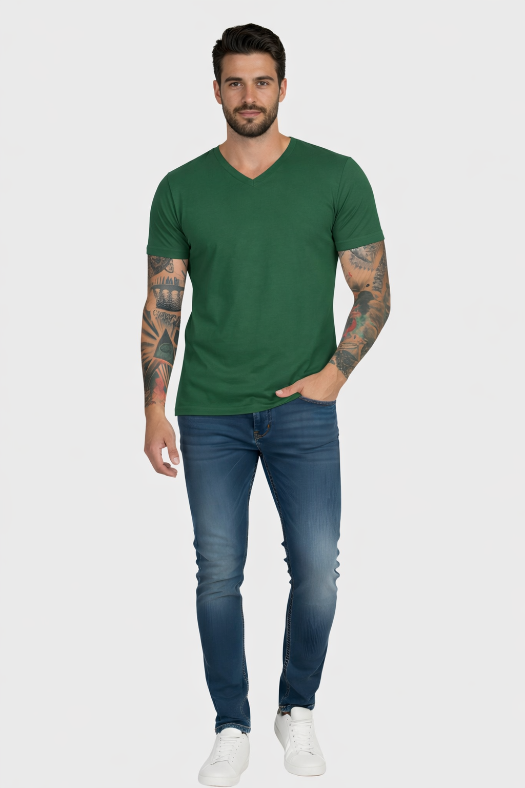 Polo Cuello V Hombre