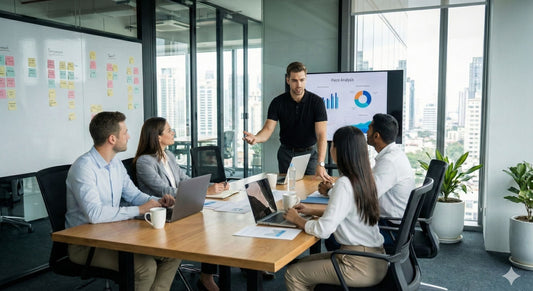 Polo cuello de algodón piqué para hombre Papiros Denim Perú