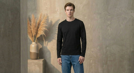 Polo Manga Larga de Algodón: La Elección Inteligente para el Hombre Moderno